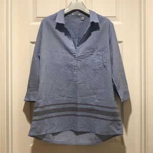 BNWOT ORGANIC COTTON WOMENS 3/4 SLEEVE TUNIC